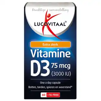 Holland & Barrett Lucovitaal Vitamine D3, 75mcg (70 Capsules) aanbieding