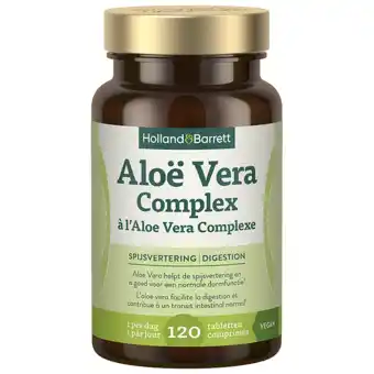 Holland & Barrett Holland & Barrett Aloë Vera Complex - 120 tabletten aanbieding
