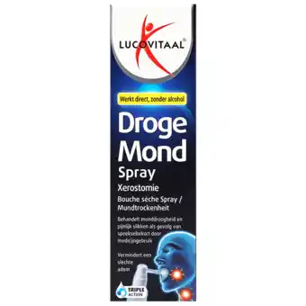 Holland & Barrett Lucovitaal Droge Mond Spray - 20ml aanbieding