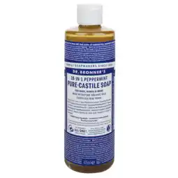Holland & Barrett Dr. Bronner's Peppermint Vloeibare Zeep - 475ml aanbieding