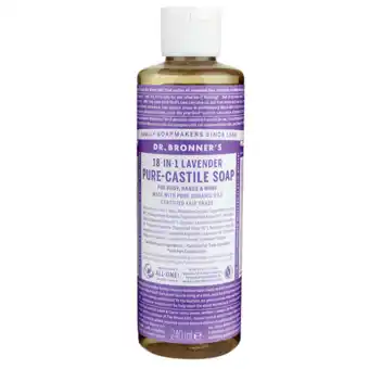 Holland & Barrett Dr. Bronner's Lavender Vloeibare Zeep - 240ml aanbieding
