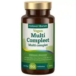 Holland & Barrett Holland & Barrett Vegan Multi Compleet - 60 tabletten aanbieding