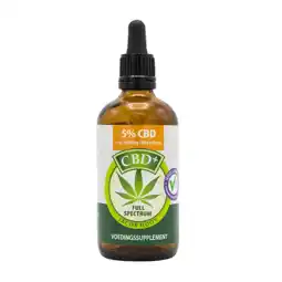 Holland & Barrett Jacob Hooy CBD+ 5% - 100ml aanbieding