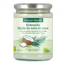 Holland & Barrett Holland & Barrett Kokosolie Bio - 453g aanbieding