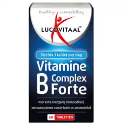 Holland & Barrett Lucovitaal Vitamine B Complex Forte - 60 tabletten aanbieding
