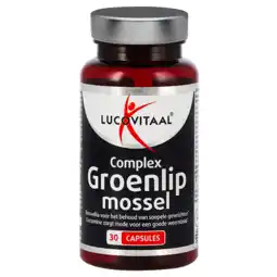 Holland & Barrett Lucovitaal Groenlipmossel Complex (30 Capsules) aanbieding