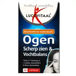 Holland & Barrett Lucovitaal Ogen Scherp Zien & Vochtbalans (30 Capsules) aanbieding
