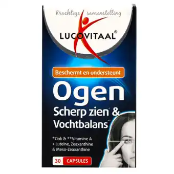 Holland & Barrett Lucovitaal Ogen Scherp Zien & Vochtbalans (30 Capsules) aanbieding