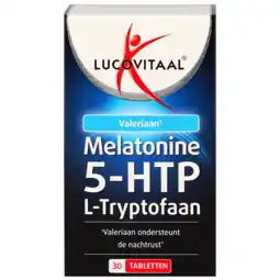 Holland & Barrett Lucovitaal Melatonine 5-HTP (30 Tabletten) aanbieding