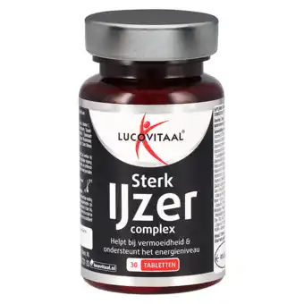 Holland & Barrett Lucovitaal Sterk IJzer Complex (30 Tabletten) aanbieding