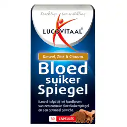 Holland & Barrett Lucovitaal Bloedsuikerspiegel (30 Capsules) aanbieding