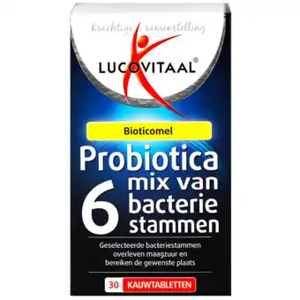 Holland & Barrett Lucovitaal Probiotica (30 Kauwtabletten ) aanbieding