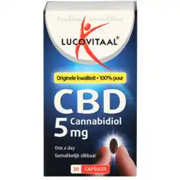 Holland & Barrett Lucovitaal CBD, 5mg (30 Capsules) aanbieding