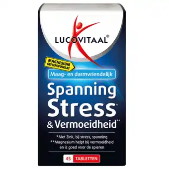 Holland & Barrett Lucovitaal Spanning - Stress & Vermoeidheid aanbieding