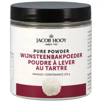 Holland & Barrett Jacob Hooy Wijnsteenbakpoeder aanbieding