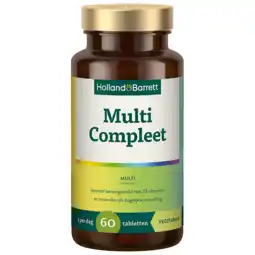 Holland & Barrett Holland & Barrett Multi Compleet - 60 tabletten aanbieding
