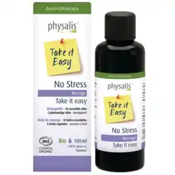 Holland & Barrett Physalis Massageolie No Stress - 100ml aanbieding