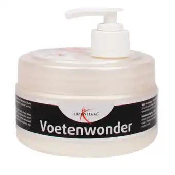 Holland & Barrett Lucovitaal Voetenwonder Zalf - 300ml aanbieding