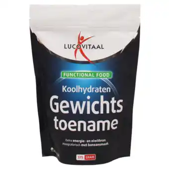 Holland & Barrett Lucovitaal Koolhydraten Gewichtstoename - 375g aanbieding