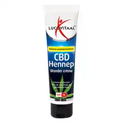 Holland & Barrett Lucovitaal CBD Hennep Wondercrème - 100ml aanbieding