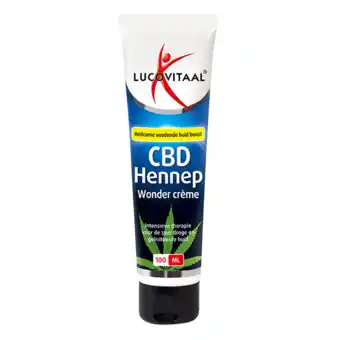 Holland & Barrett Lucovitaal CBD Hennep Wondercrème - 100ml aanbieding