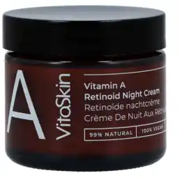 Holland & Barrett VitaSkin Vitamin A Rejuvenating Night Cream - 60ml aanbieding