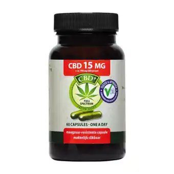 Holland & Barrett Jacob Hooy CBD, 15mg (60 Capsules) aanbieding
