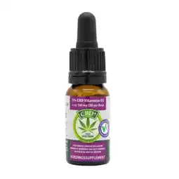 Holland & Barrett Jacob Hooy CBD Olie 5% + Vitamine D3 (10ml) aanbieding