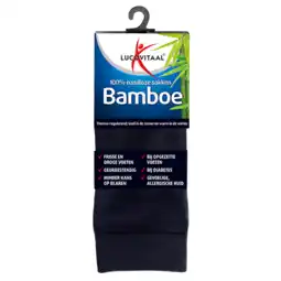 Holland & Barrett Lucovitaal Bamboe Sokken Blauw 43-46 aanbieding