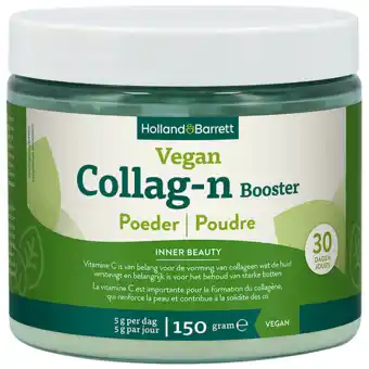 Holland & Barrett Holland & Barrett Vegan Collageen Booster - 150 g aanbieding