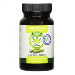 Holland & Barrett Jacob Hooy CBD, 20mg (60 Capsules) aanbieding
