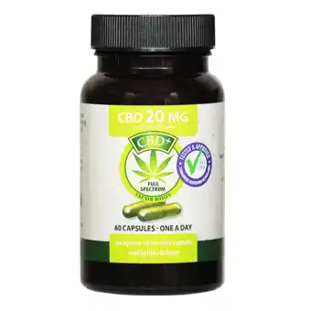 Holland & Barrett Jacob Hooy CBD, 20mg (60 Capsules) aanbieding