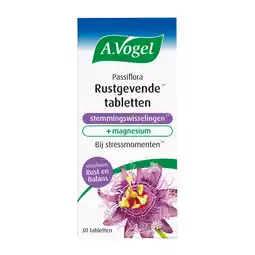 Holland & Barrett A.Vogel Passiflora Rustgevende Tabletten Stemmingswisselingen (30 Tabletten) aanbieding