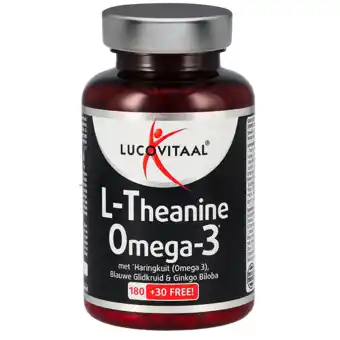 Holland & Barrett Lucovitaal L-Theanine Omega 3 (210 Capsules) aanbieding