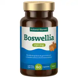 Holland & Barrett Holland & Barrett Boswellia 250mg - 60 capsules aanbieding