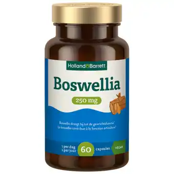 Holland & Barrett Holland & Barrett Boswellia 250mg - 60 capsules aanbieding