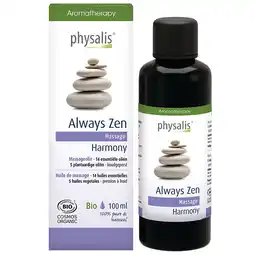 Holland & Barrett Physalis Massageolie Always Zen - 100ml aanbieding