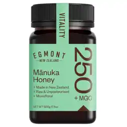 Holland & Barrett Egmont Honey Manuka Honey MGO 250+ - 500g aanbieding