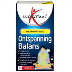 Holland & Barrett Lucovitaal Ontspanning Balans (30 Capsules) aanbieding