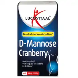 Holland & Barrett Lucovitaal D-Mannose Cranberry (60 Tabletten) aanbieding