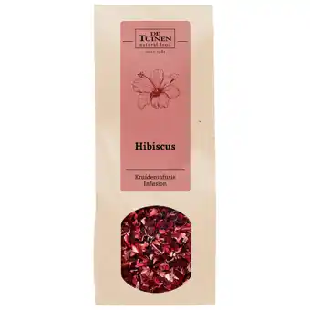 Holland & Barrett De Tuinen Kruideninfusie Hibiscus - 100g aanbieding