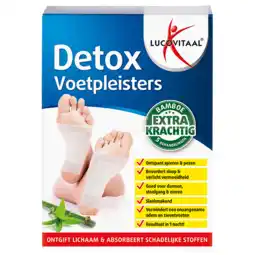 Holland & Barrett Lucovitaal Detox Voetpleisters - 5 behandelingen aanbieding