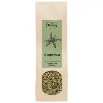 Holland & Barrett De Tuinen Groene Thee Gunpowder - 250g aanbieding