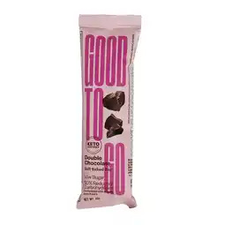 Holland & Barrett Good To Go Double Chocolate Keto Bar - 40g aanbieding