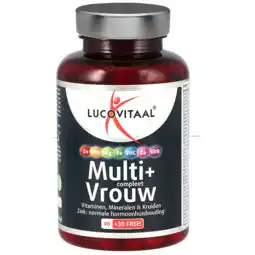 Holland & Barrett Lucovitaal Multi+ Compleet A-Z Vrouw - 120 tabletten aanbieding