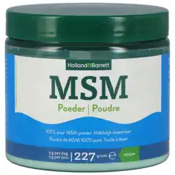 Holland & Barrett Holland & Barrett MSM Poeder - 227g aanbieding