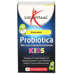 Holland & Barrett Lucovitaal Probiotica Kids kauwtabletten - 30 kauwtabletten aanbieding