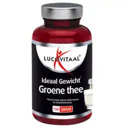 Holland & Barrett Lucovitaal Ideaal Gewicht Groene Thee - 130g aanbieding