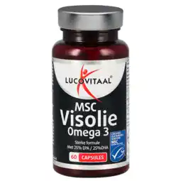 Holland & Barrett Lucovitaal MSC Visolie Omega 3 (60 capsules) aanbieding