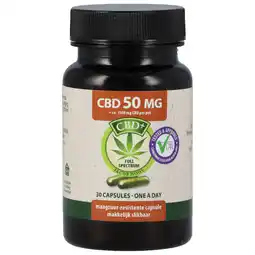 Holland & Barrett Jacob Hooy CBD capsules 50 mg (30 capsules) aanbieding